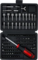 Univerzális behajtó készlet | Külső hatszögletű 6,3 mm (1/4") | 122 darabos