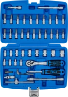 Dugókulcskészlet | 6,3 mm (1/4") | 46 darabos