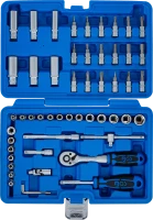 Dugókulcskészlet | 6,3 mm (1/4") | 53 darabos