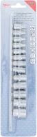 Dugókulcskészlet, Gear Lock | 6,3 mm (1/4") | 13 darabos