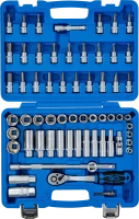 Dugókulcskészlet | 10 mm (3/8") | 61 darabos