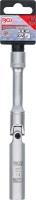 Gyújtógyertya-csuklós toldat, tizenkétszögletű, extra hosszú | 10 mm (3/8") | 14 mm