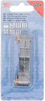 Dupla menetsablon, 52 lap | metrikus 0,25 - 6,0 mm, Whitworth 4G - 62G