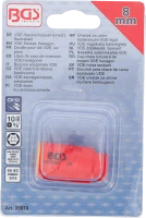 VDE dugókulcs hatszögletű | 10 mm (3/8") | 8 mm