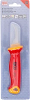 VDE kábelvágó kés | horgas penge | 180 mm