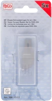 Tartalék vágópengék a BGS 364-hez | 0,6 x 16 mm x 53° | 5 darabos