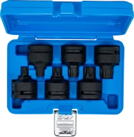 Levegős dugókulcskészlet | 20 mm (3/4") | T-profil (Torx) T55 - T100 | 6 darabos