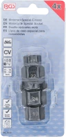Motorkerékpár speciális betét | 10 mm (3/8") | 17 - 19 - 22 - 24 mm