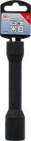 Spirálbites dugókulcsbetét / csavarkiszedő, mély | 12,5 mm (1/2") | 22 mm