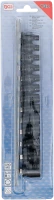 Levegős dugókulcskészlet hatszögletű | 6,3 mm (1/4") | 4 - 14 mm | 13 darabos
