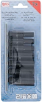 Levegős dugókulcskészlet hatszögletű, mély | 6,3 mm (1/4") | 6 - 13 mm | 7 darabos