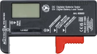 Digitális akkuvizsgáló | 1,5 V / 9 V