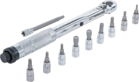 Nyomatékkulcs-készlet | 6,3 mm (1/4") | 2 - 24 Nm | 11 darabos
