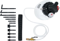 Hajtóműolaj-betöltő készülék kézi pumpával | 12 adapterrel | 3 l