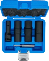 Speciális levegős, fordítóbetétes dugókulcskészlet | hatszögletű és csavarhúzó 17 - 19 - 21 mm | 12,5 mm (1/2") | 3 darabos