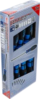 Csavarhúzó készlet | T-profil (Torx) furattal | T10 - T40 | 7 darabos