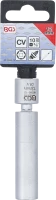 Izzó- és gyújtógyertya csuklóbetét | 10 mm (3/8") | 12 mm