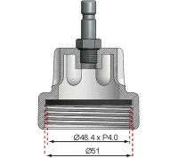 11-es sz. adapter a BGS 8027-hez, 8098 | Audi, VW