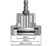 9-es sz. adapter a BGS 8027-hez, 8098 | Audi, BMW, Porsche, VW