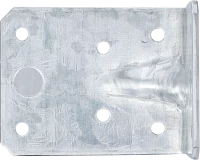Sarokvas | peremszegéllyel | 70 x 70 x 55 x 2,5 mm | gazdaságos csomag | 25 db