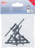 Műanyag popszegecsek a BGS 8463-hez | 5,0 x 15,8 mm | 10 darabos