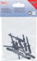 Műanyag popszegecsek a BGS 8463-hez | 6,6 x 17,2 mm | 10 darabos