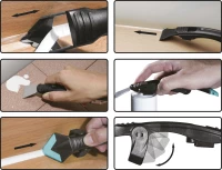 Szililkon fugaeltávolító és spatula készlet | 7 darabos