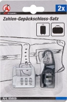Számzáras poggyászlakat készlet | 2 darabos