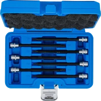 Behajtófej-készlet | 6,3 mm (1/4") | T-profil (Torx) gömbfejes T10 - T40 | 7 darabos