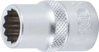 Dugókulcskészlet, tizenkétszögletű | 12,5 mm (1/2") | coll méretek | 10 darabos