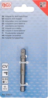 Adapter fúrógépekhez | külső hatszögletű hajtás 6,3 mm (1/4") / külső négyszögletű hajtószár 6,3 mm (1/4")