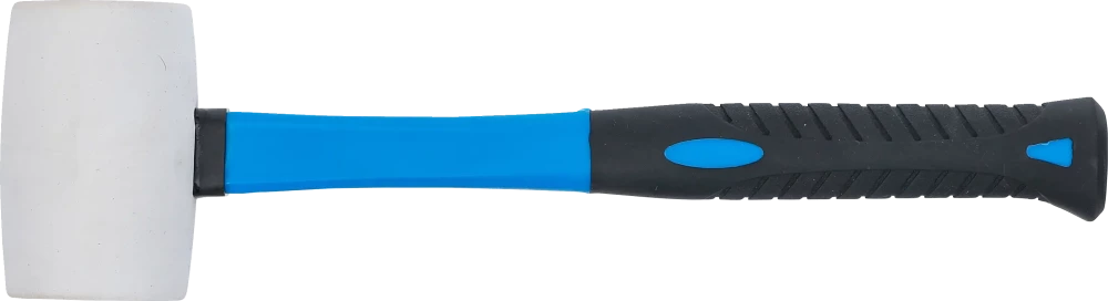 Gumikalapács | üvegszálas nyél | fehér fejű | Ø 48 mm | 250 g