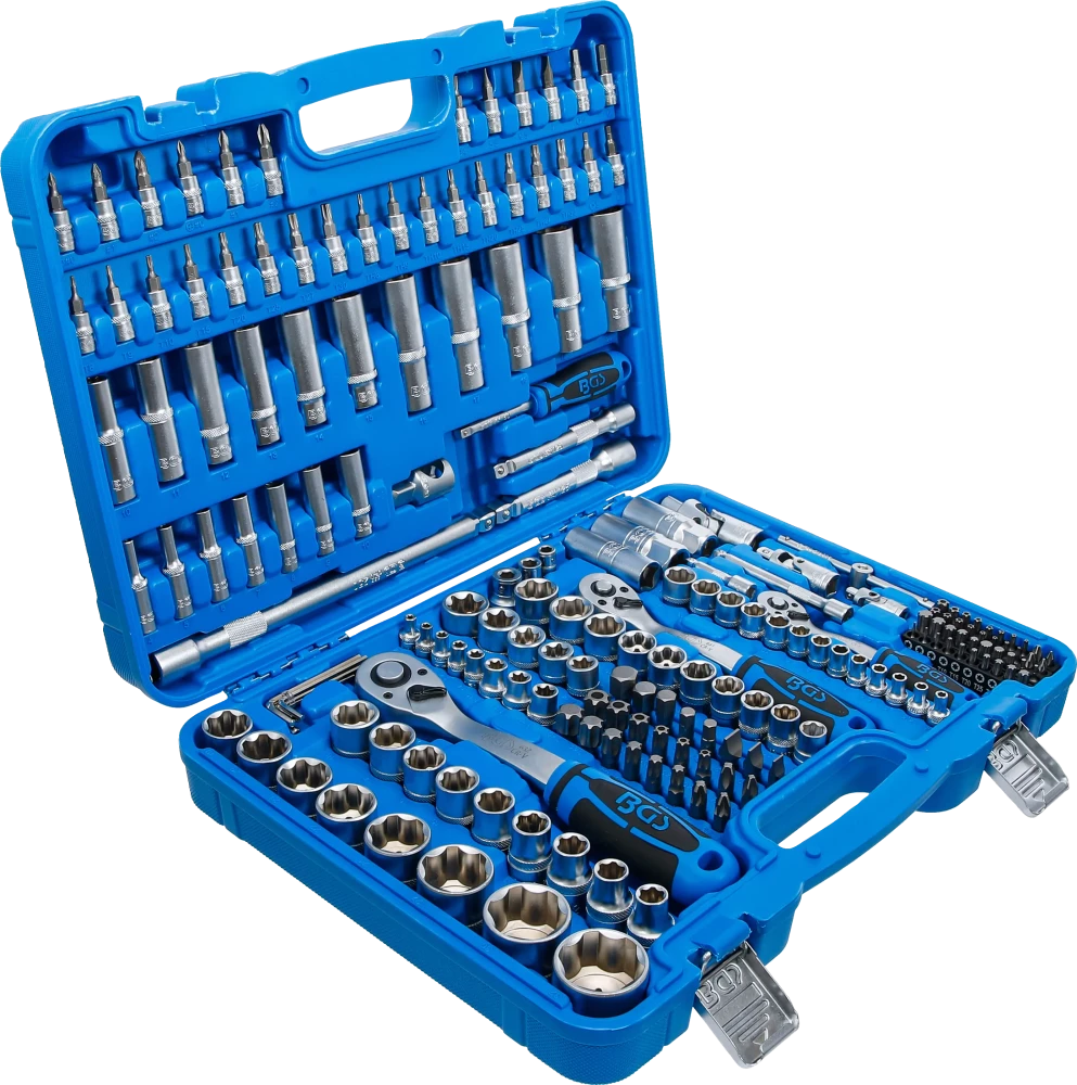 Dugókulcskészlet | 6,3 mm (1/4") / 10 mm (3/8") / 12,5 mm (1/2") | 192 darabos