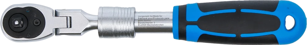 Racsnis kulcs, kihúzható, hajlítható | 6,3 mm (1/4") | 210 - 250 mm