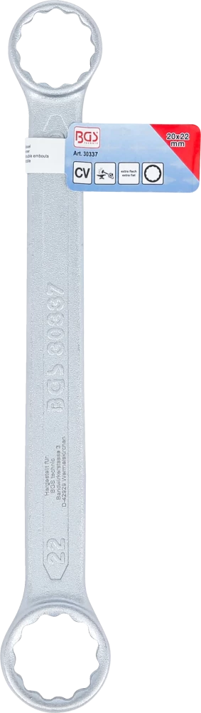 Csillagkulcs | extra lapos | 20 x 22 mm