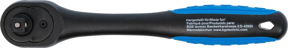 Racsnis kulcs, műanyag bevonatú | 10 mm (3/8")