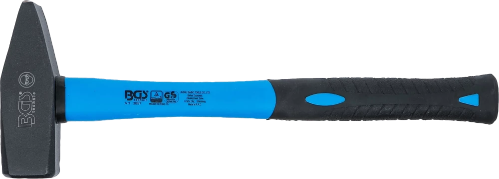 Lakatoskalapács | üvegszálas nyéllel | DIN 1041 | 1500 g