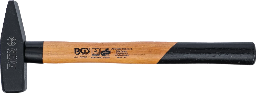 Lakatoskalapács | Hickory nyéllel | DIN 1041 | 800 g