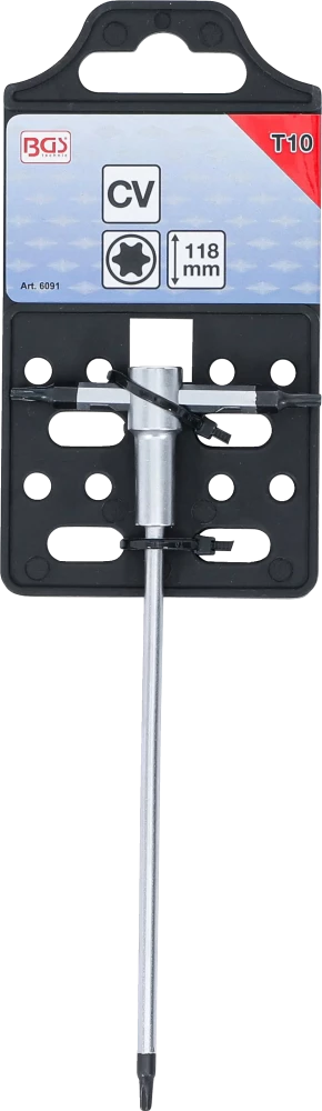 Csavarhúzó T-csúszófogantyúval | T-profil (Torx) | T10