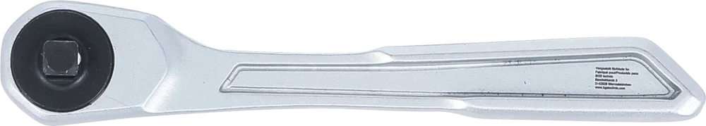 Racsnis kulcs | extra lapos | finomfogazású | 6,3 mm (1/4")