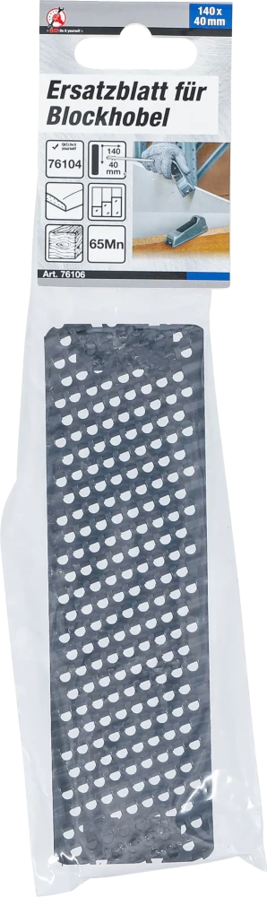 Cserepenge kézi gyaluhoz | 140 x 40 mm