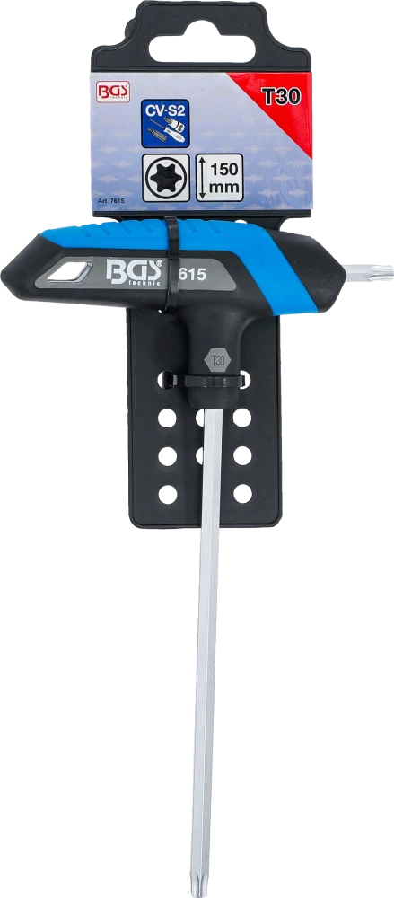 Csavarhúzó T-fogantyúval | T-profil (Torx) | T30