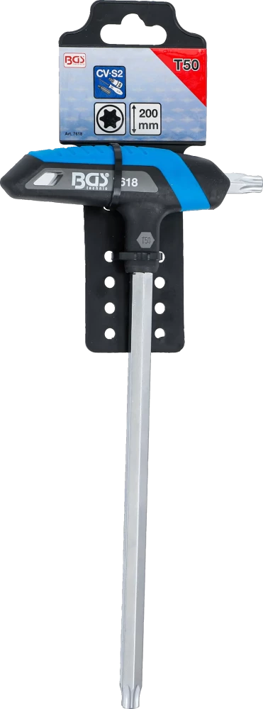 Csavarhúzó T-fogantyúval | T-profil (Torx) | T50