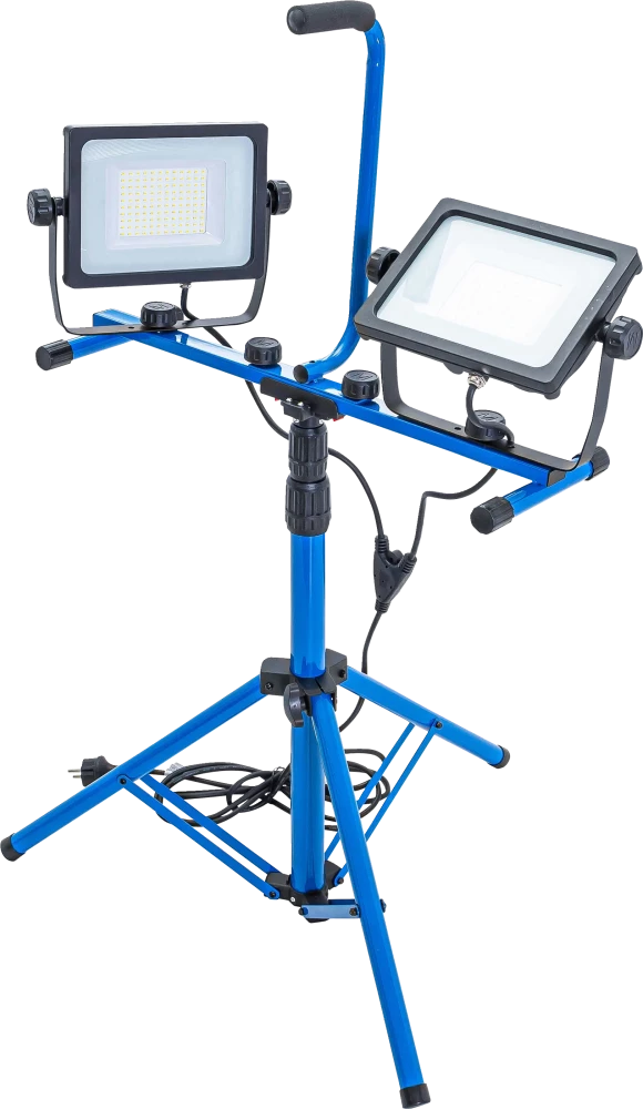 Duo-SMD-LED munkalámpa | állvánnyal | 2 x 70 W