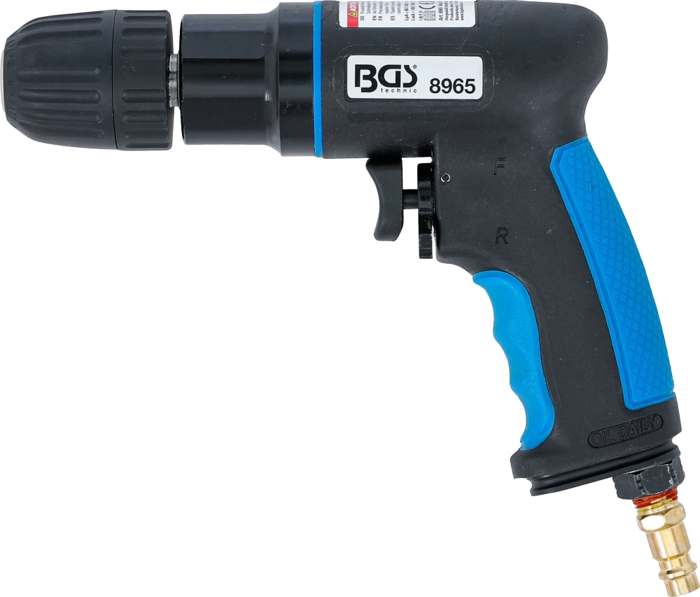 Levegős fúrógép 10 mm tokmánnyal
