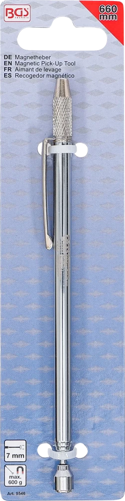 Mágneses felszedő | 660 mm | Húzóerő: 0,6 kg