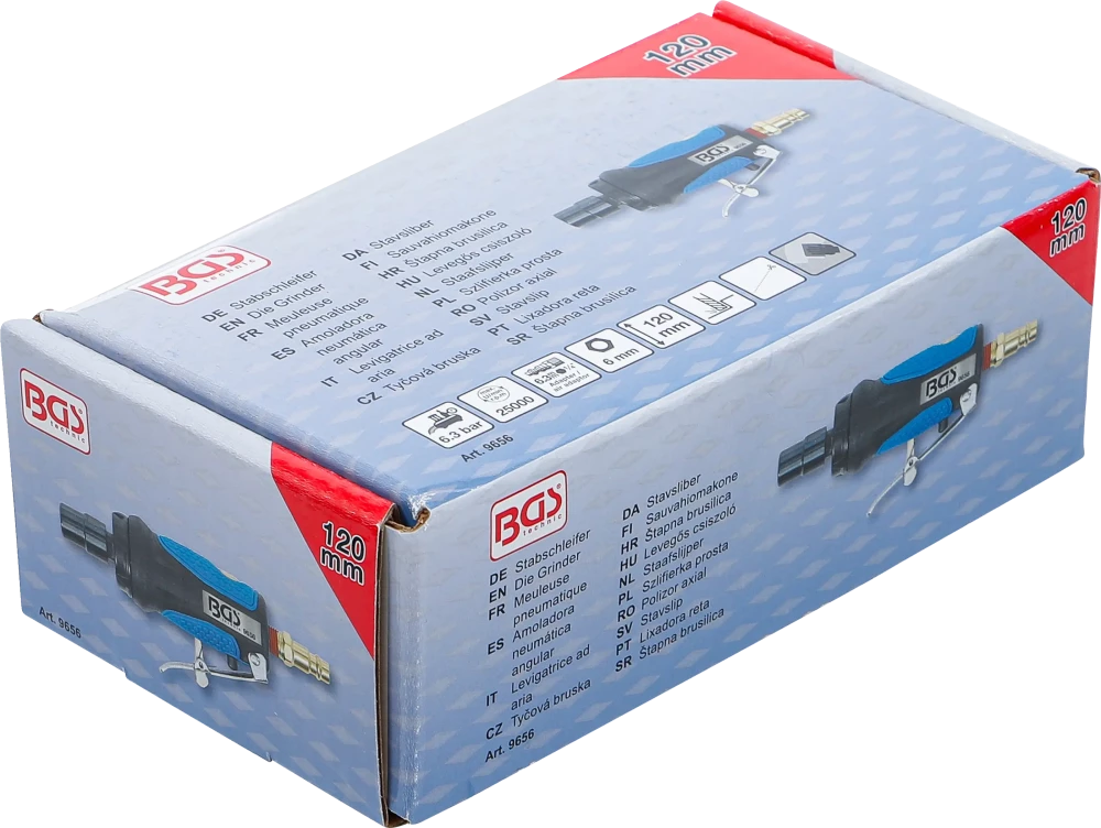 Levegős csiszoló | extra rövid | 120 mm