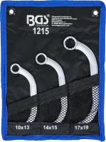 Indítókulcs készlet | 10 x 13 - 17 x 19 mm | 3 darabos