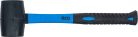 Gumikalapács | üvegszálas nyél | fekete fejű | Ø 50 mm | 280 g