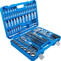 Dugókulcskészlet Gear Lock | 6,3 mm (1/4") / 10 mm (3/8") / 12,5 mm (1/2") | 192 darabos